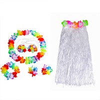 Карнавальный костюм Гавайский (белый)